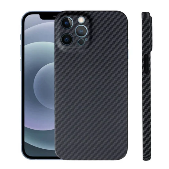 Applicable à l'iPhone 12 PRO Maxkevlar, coque de téléphone portable en Fiber d'aramide légère et fine